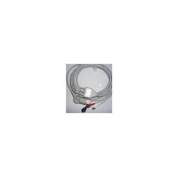 HP 1 piece ECG cable with 3 leads RSD E248