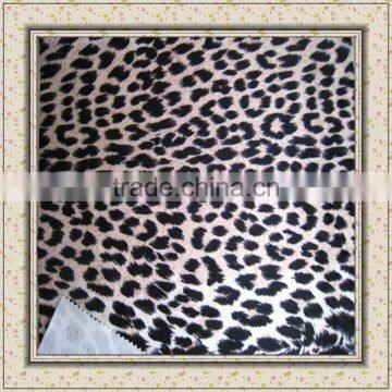 Printed Short Plush Velvet Fabric