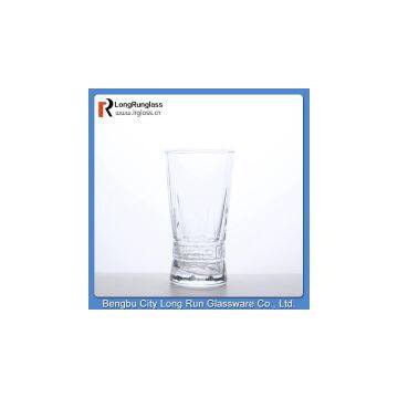 LongRun Cut glass iced beverage glass cup/ juice glass cup china supplier