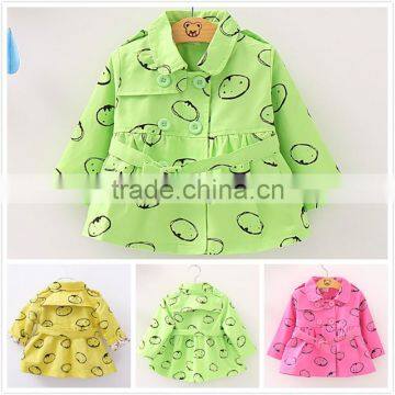 Bulk wholesale kids clothing tomato jacket for child vintage girls jackets M6071306