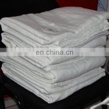 100% pure flax linen high quality bedding sets in white or gray color