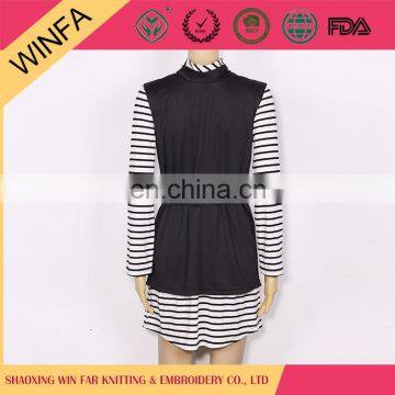 High Fashion Off The Shoulder Empire-waist Model of Ladies Office Dress