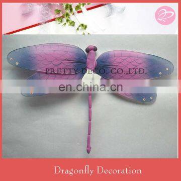 Purple draw Handmade artificial dragonfly