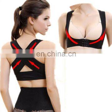 Lady Adjustable Shoulder Back Posture Shaper Chest Support Belt