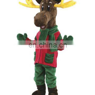 Adult's Christmas moose plush costume