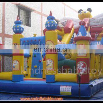 Hot! inflatable mickey theme castle, inflatable amusement park, mickey clubhouse