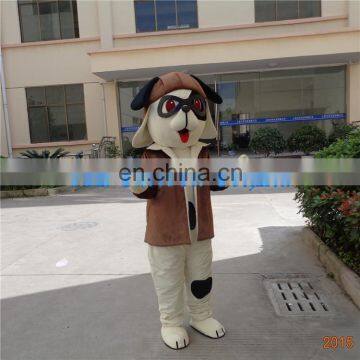 2015 Hot Sell Pilot Dog Cartoon Costumes Mascot Costumes For Adults photo-4