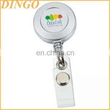 Colorful retractable badge reel with lanyard for id card holder