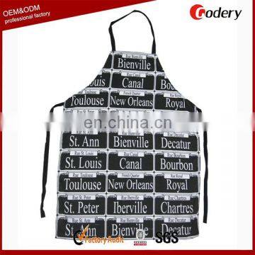 high qualtiy full color printed aprons kitchen for cooking