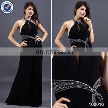 in-stock halter backless sexy mermaid fishtail evening dress