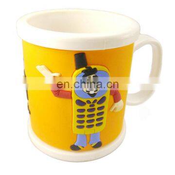 Personalised Customized Wholesale Quality Factory Direct Made 3d PVC Mugs For Promotion , Professional Soft PVC Mugs Supplier