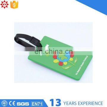 Hot Sale 3D Design Persionalized Logo Pvc Luggage Tag photo-5