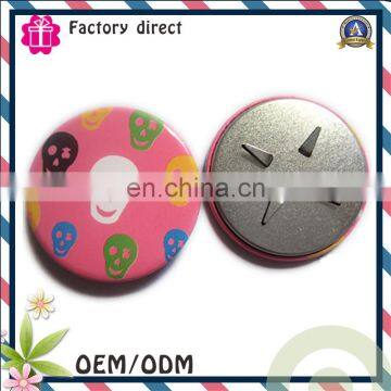 foshan factory pin button suit badges with logo