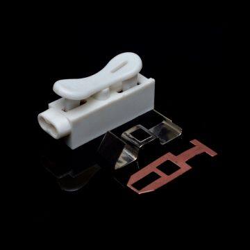 Quick-Connect Plastic LED Terminal Block Connector Cable Clamp Terminal Block Spring Connector photo-2
