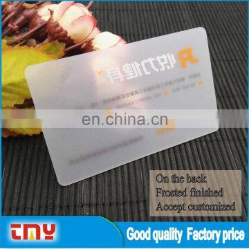 Best Price Transparent Unique Business Card Manufacturer photo-3