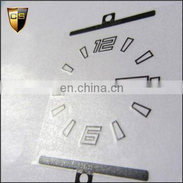 The watch plate nickel nickel signage electroforming Chrome