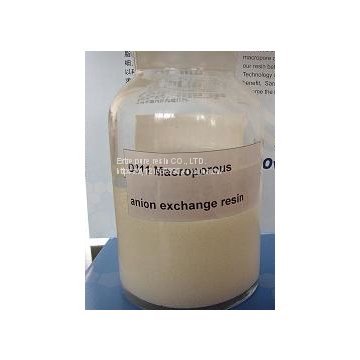 D311 Macroporous Acrylic acid series weak alkaline anion exchange resin