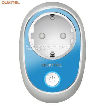 Oukitel P2 Smart Socket, Mini Smart Plug WiFi Enabled,Remote Control From Anywhere