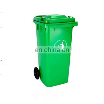 Plastic waste bin 120L bin 120L garbage bin Two wheeled container ZE-120A-1