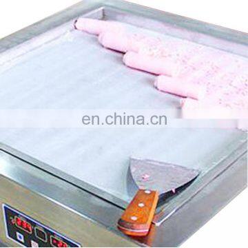 Single big square pan commercial flat pan fried ice cream making machine / thailand rolled fried ice cream machine