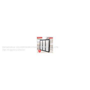 Three-door Refrigerated Display Cabinet Vertical Convenience Store Beverage Supermarket Freezer Fruit Fresh-keeping Freezer Commercial Customization