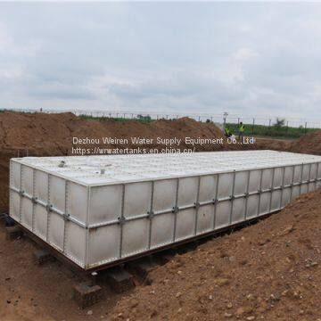 china factory manufacture SMC GRP FRP water storage tanks