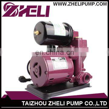 0.75KW hot&cold automatic pressure water pumps with 24l tank