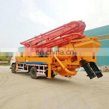Four-section Armboom Truck Mounted Hydraulic Concrete Pump Made in China photo-6