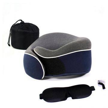 Office Nap Rest & Travel Foldable Memory Foam U Shaped car Neck Pillow