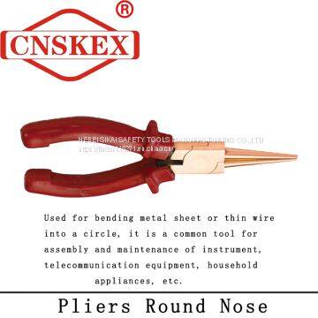 Non Sparking Pliers Round Nose Tools photo-3