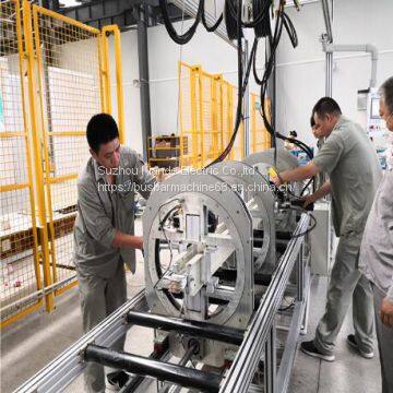 Полуавтоматическая линия сборки шин электропроводки photo-2