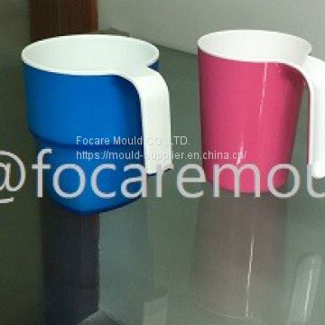 Plastic Two-color coffee cup Mould