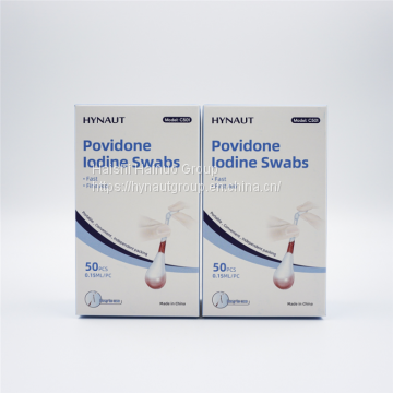 Disposable Iodine Swabs