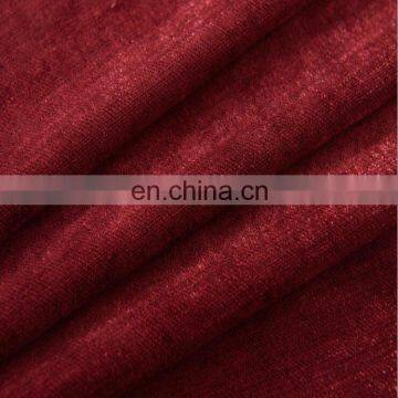 Elegent Burgundy Luxury Chenille Curtains for the Living Room With Valance