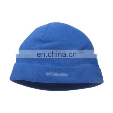 Cheap Price Unisex Embroidery Print Logo Winter Polar Fleece Custom Mens Beanie Logo