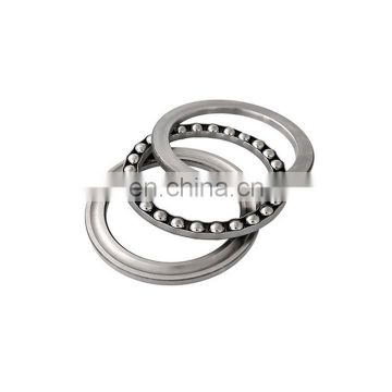 axial load single row nsk 51107 one direction miniature thrust ball bearing turbocharger bearing size 35x52x12