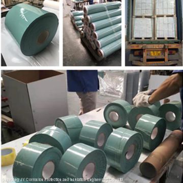 High-performance viscoelastic polyolefin pipe wrapping anti corrosion tape