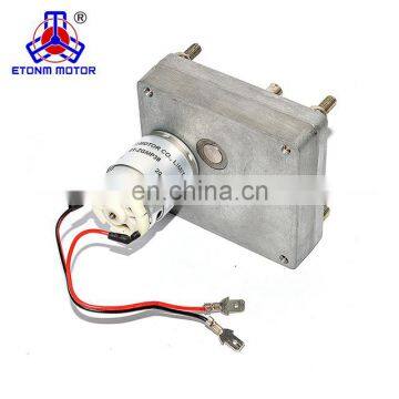 Spur gear reduction with flat gearbox high torque 8nm 24v 12v for Parking Lock or Parking Barrier