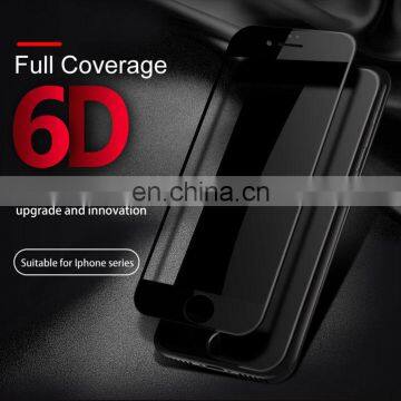 Golden SKY For IPhone X Cold Carved Tempered Film 6D Full Cover 8/7plus HD 9H Mobile Phone Protective Film Screen Protector photo-3