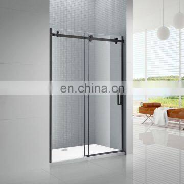 shower door tempered glass half glass shower doors glass frameless shower door