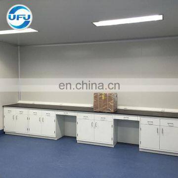Laboratory Furniture Chemical Resistant PP Material Lab Wall Table With Sink and Faucet photo-3