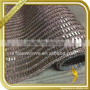 Stud Sparkle Rhinestone Crystal Trim Bling Rhinestone Mesh FRM-228