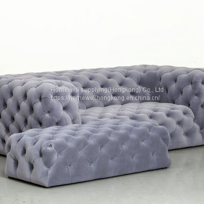 Modern velvet sofa HF1053