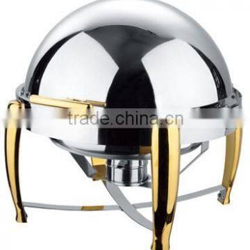 Hot Sale Stainless Steel Roll Top Buffet Chafing Dish for Hotel photo-6