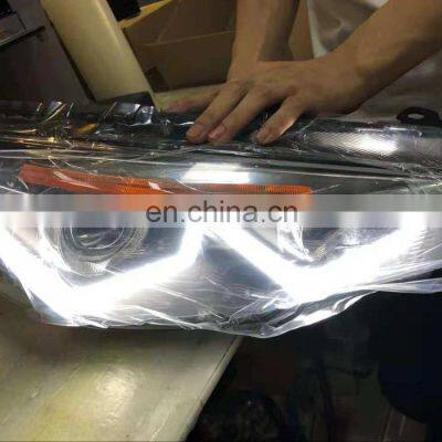 DRL Strip Projector Lens Head Lamp Light for Ford 2015-2017 photo-2