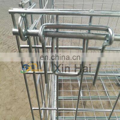 Warehouse Galvanized Welded Wire Storage Cage photo-2