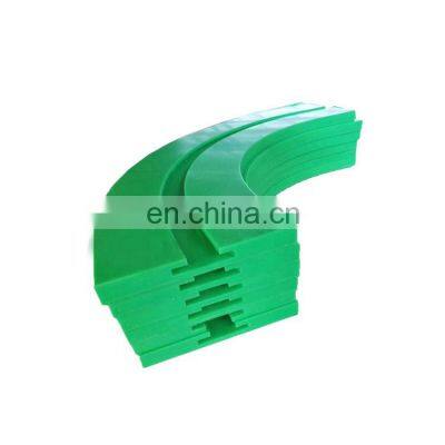 UHMW PE Plastic Guide Rail for Roller Chain
