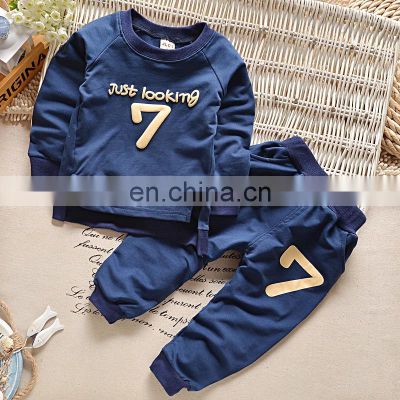 Spring and Autumn 2020, two 0-5t children's casual baby suit baby boy sports casual clothing baby clothes