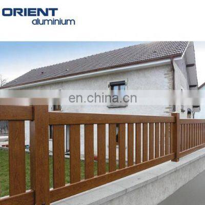 Hot Sale Aluminum Fence, Metal Slat Aluminium Fences,alluminium Alloy Fence Panels for Home Garden