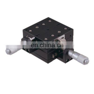 40x40mm Crossed-Roller Bearing SEMY40-AC 2-Axis XY Micrometer Linear Stage Manual Linear Stage